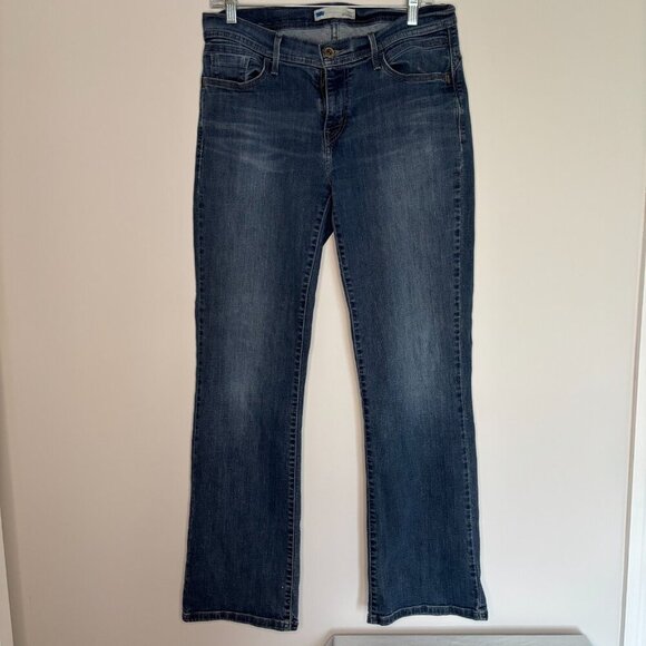 LEVIS Curvy 529 Bootcut Womens 31"W x 30"L Denim 5 pocket Med Wash - Picture 4 of 8